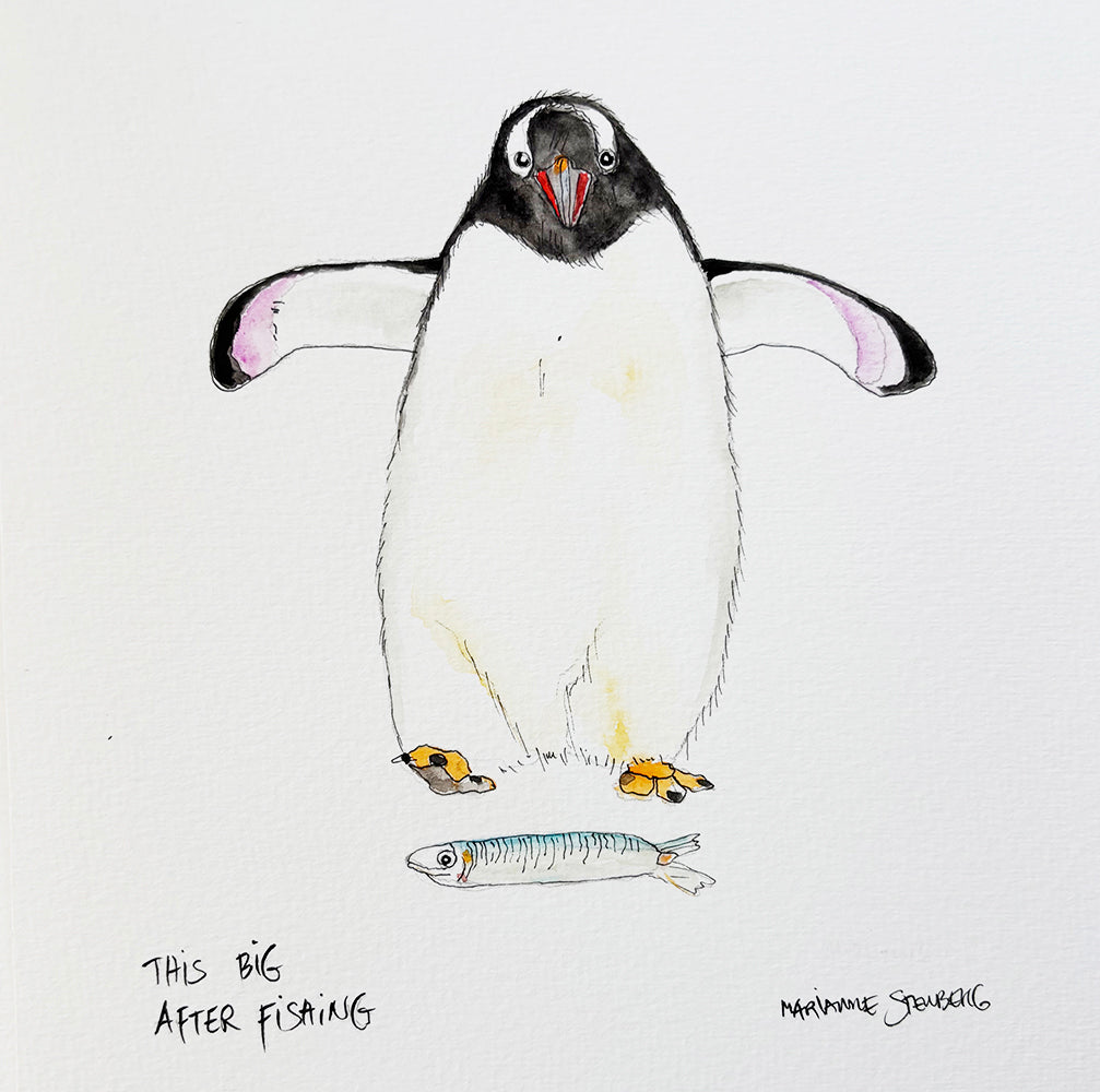 After fishing - This big