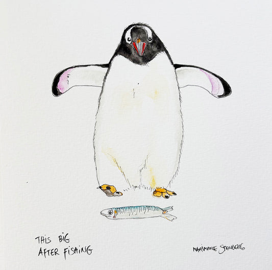 After fishing - This big