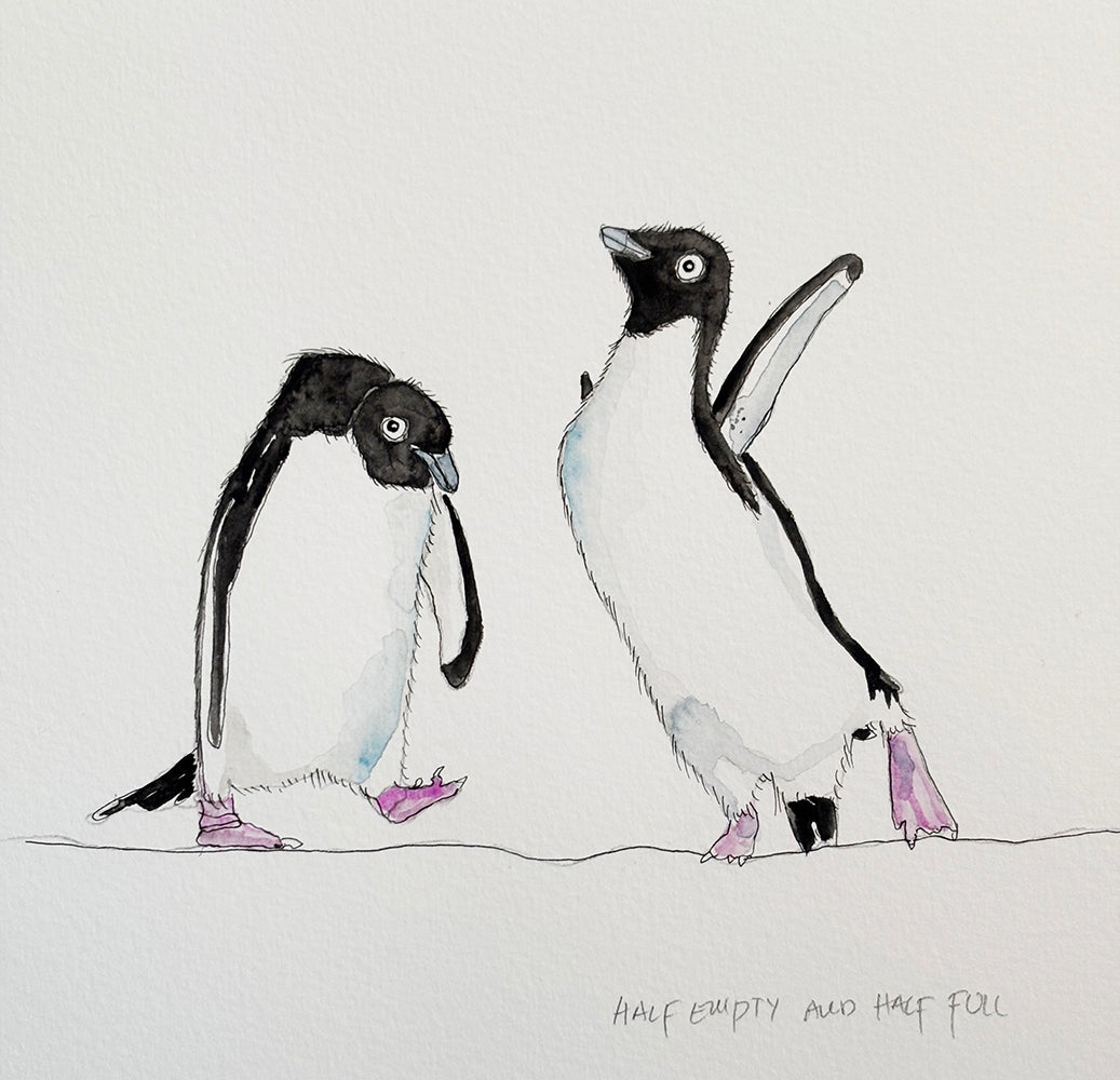 Half empty or half full